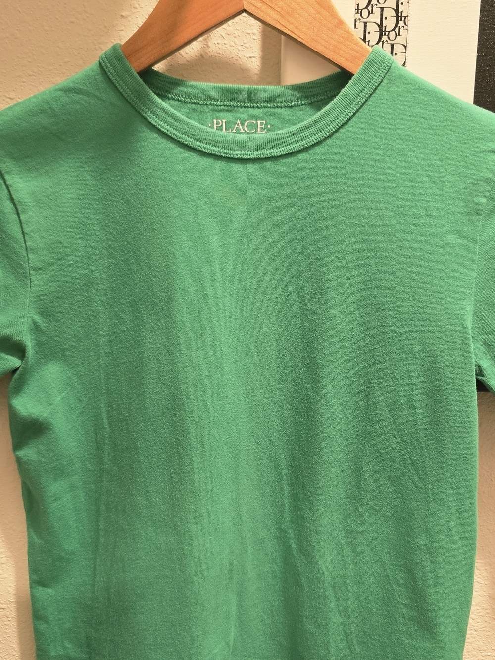The Children's Place Green Crewneck Tee